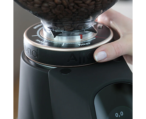 Fiorenzato All Ground Grinder - Black Rosegold