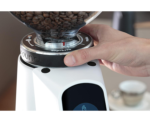 Fiorenzato All Ground Grinder - White &amp; Walnut
