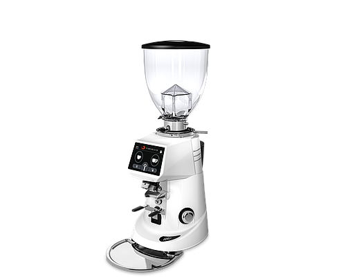F64 EVO ELECTRONIC GRINDER 220V WHITE (ADJUSTABLE FORK) FIORENZATO