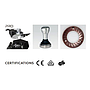 F83 ELECTRONIC PRO V220 MATT BLK SCHUCO V2 (ADJUSTMENT FORK) FIORENZATO