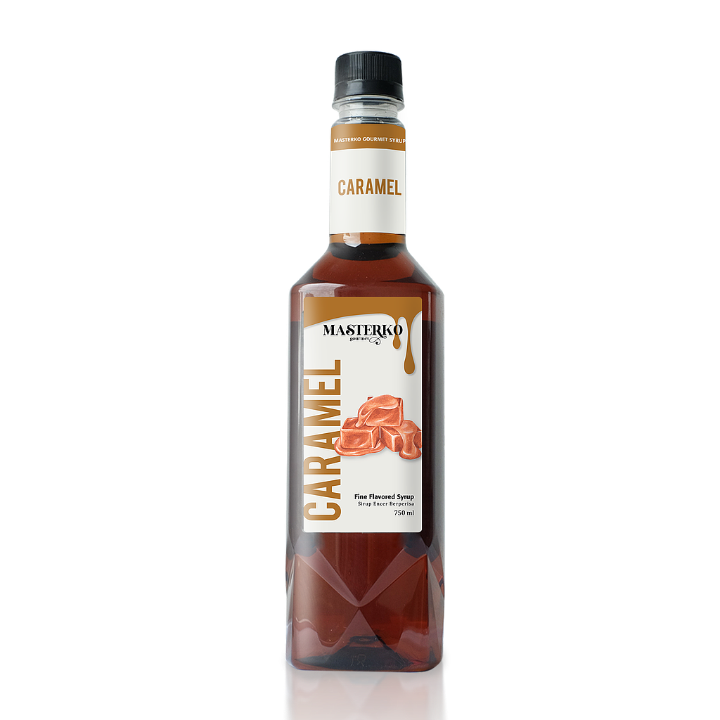 Masterko Caramel Syrup 750 ml